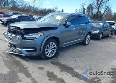 2018 Volvo Xc90 T6 Inscription из США, поврежденный, VIN YV4A22PL5J1216042
